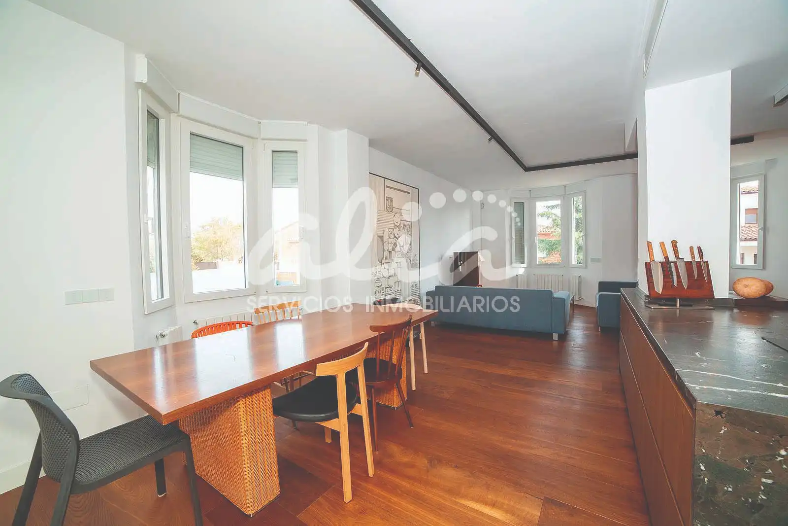 Sala d'estar de Casa o xalet en venda en Seseña amb Aire condicionat, Calefacció i Parquet