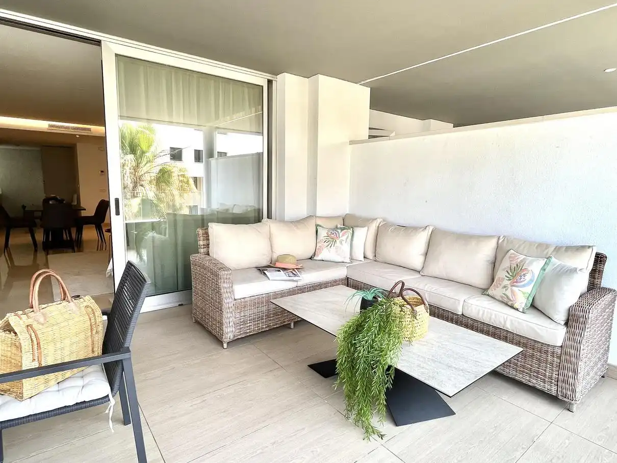 Terrace of Apartments for rent in Marbella  with Air Conditioner, Heating and Terrace