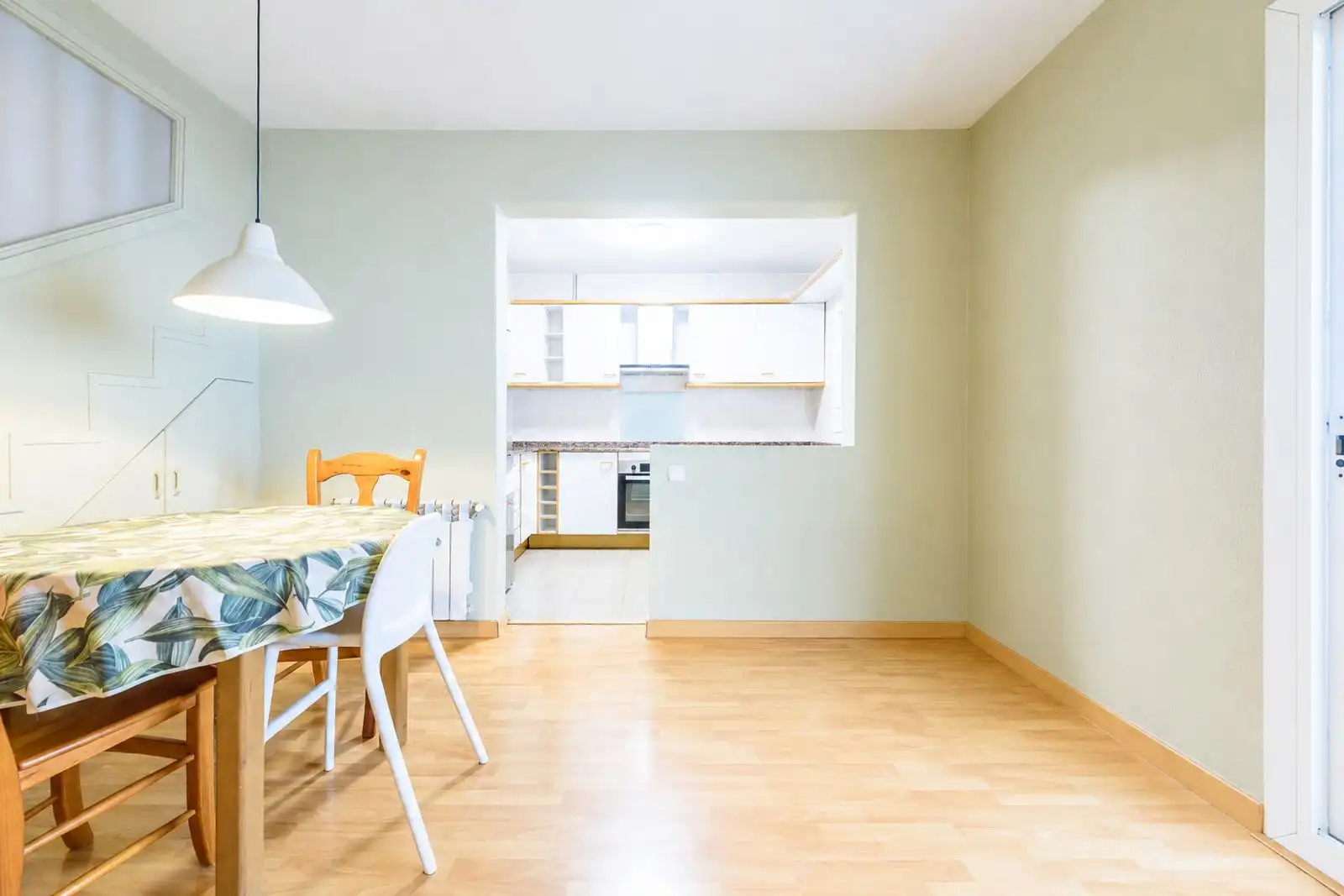 Dining room of Detached homes for sale in Els Pallaresos  with Air Conditioner, Heating and Private garden