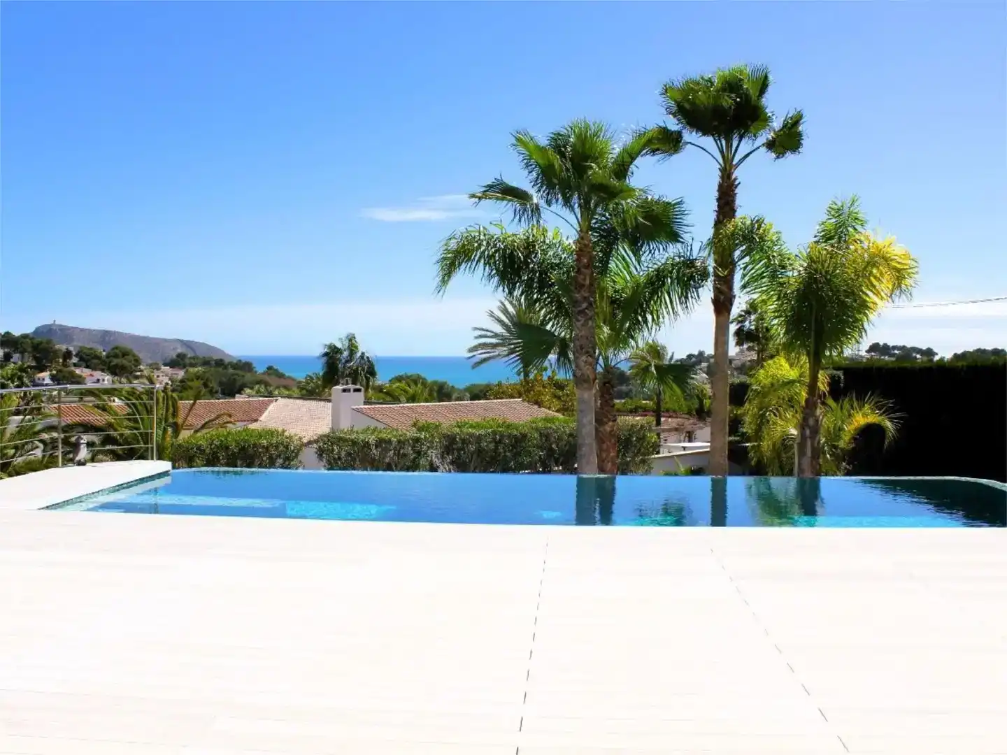Piscina de Casa o xalet en venda en Moraira amb Aire condicionat, Piscina i Balcó
