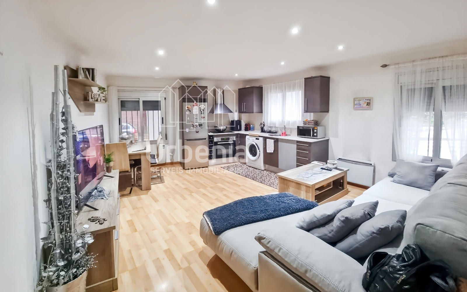 Living room of Flat for sale in Mataró  with Heating and Storage room