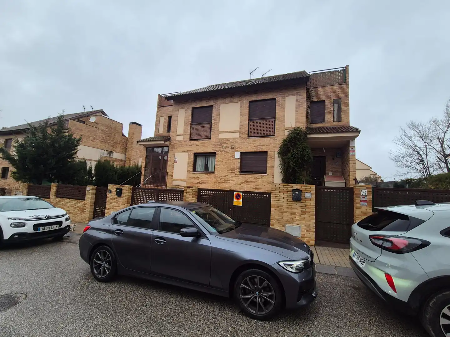 Vista exterior de Casa o xalet en venda en Las Ventas de Retamosa