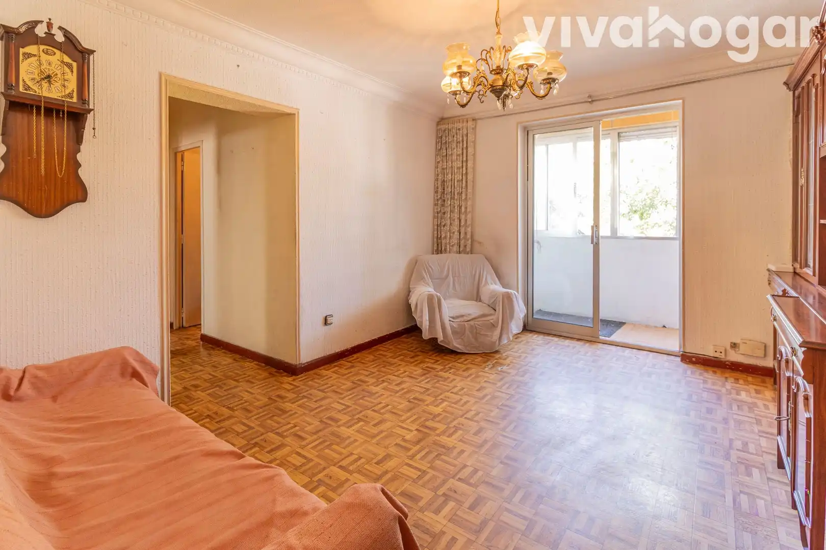 Living room of Flat for sale in Madrid  with Terrace