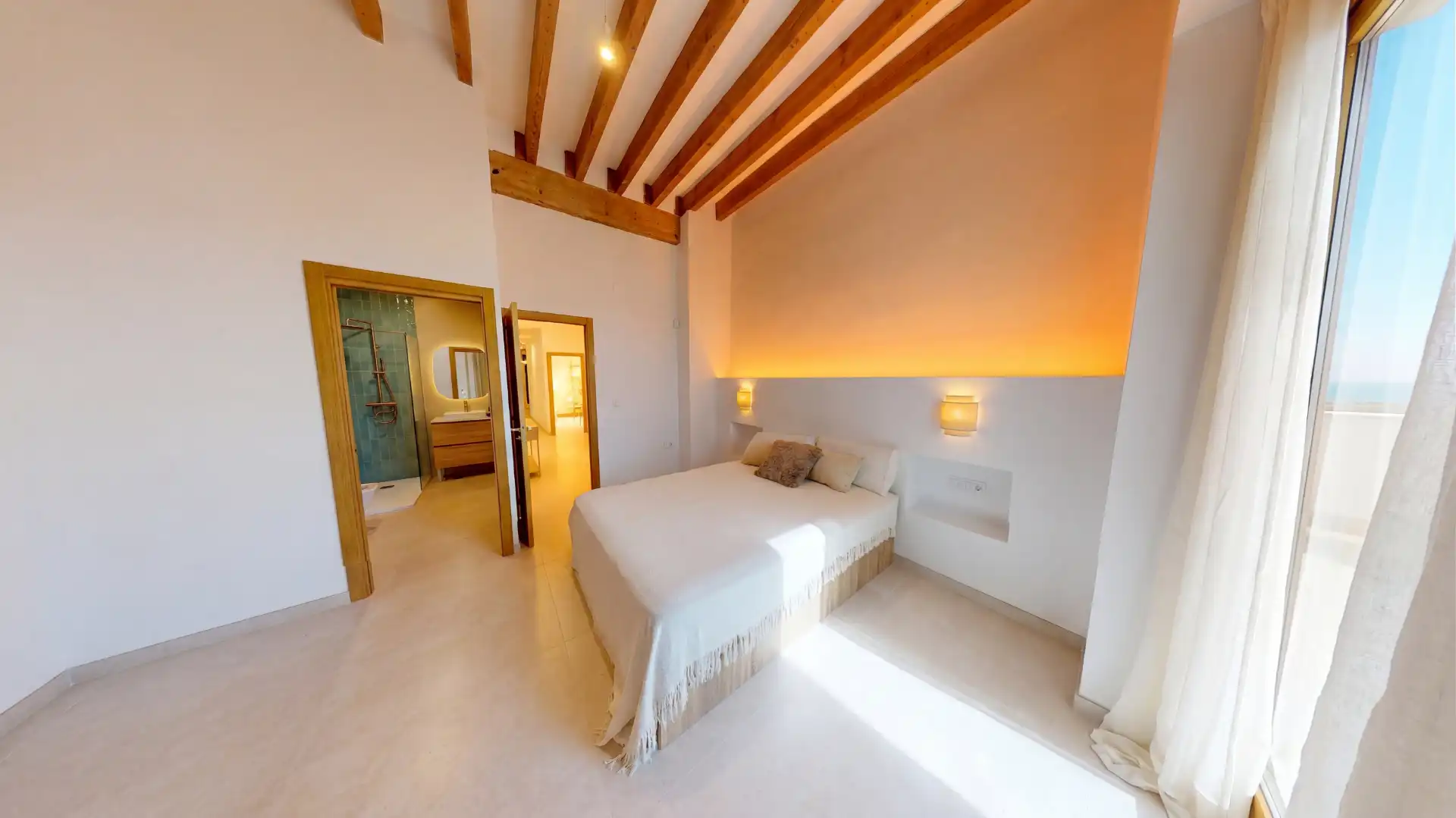 Schlafzimmer von Wohnung zum Verkauf in Alicante / Alacant mit Privatgarten, Abstellraum und Möbliert