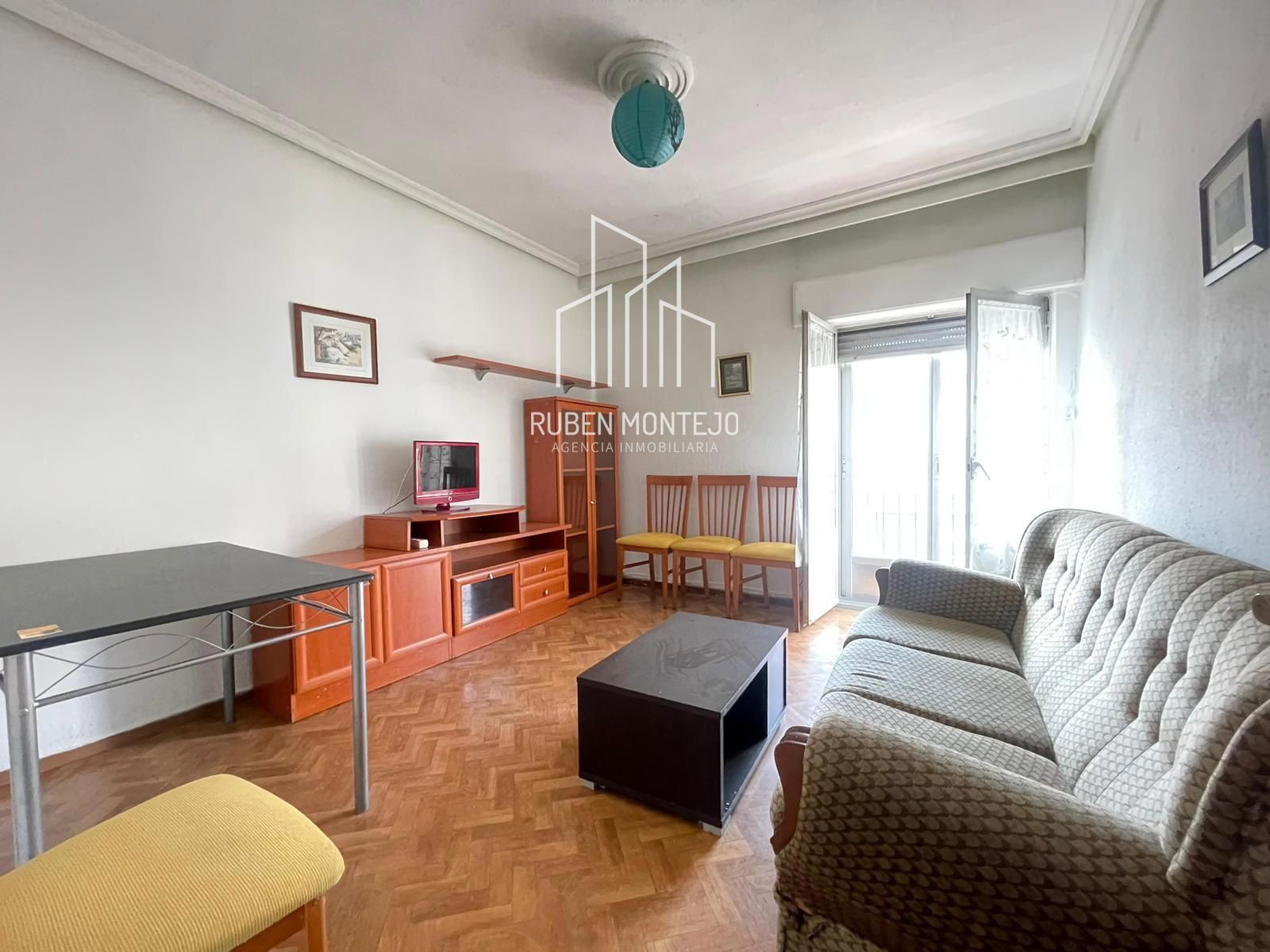Sala d'estar de Pis de lloguer en Salamanca Capital amb Calefacció, Terrassa i Moblat