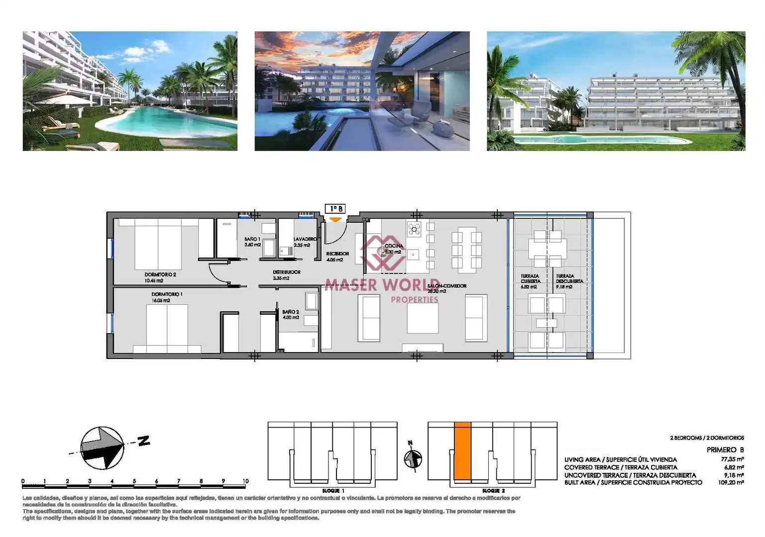 Apartament amb piscina en venda a Mar Menor de Cartagena – Cabo de Palos, imagen 19