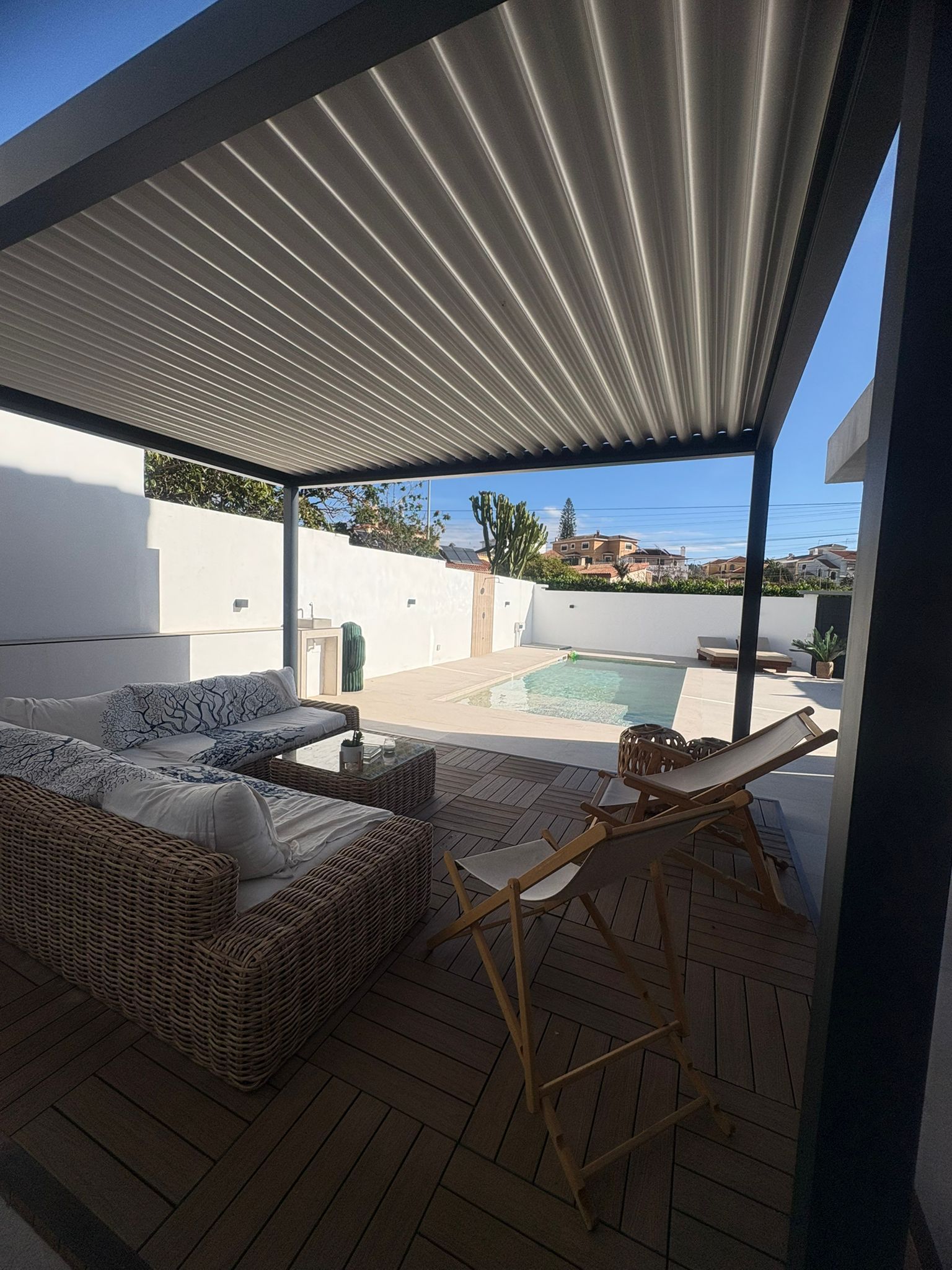 Terrassa de Casa o xalet en venda en Málaga Capital amb Aire condicionat, Calefacció i Jardí privat