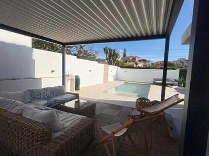 Terrace of House or chalet for sale in Málaga Capital  with Air Conditioner, Heating and Private garden