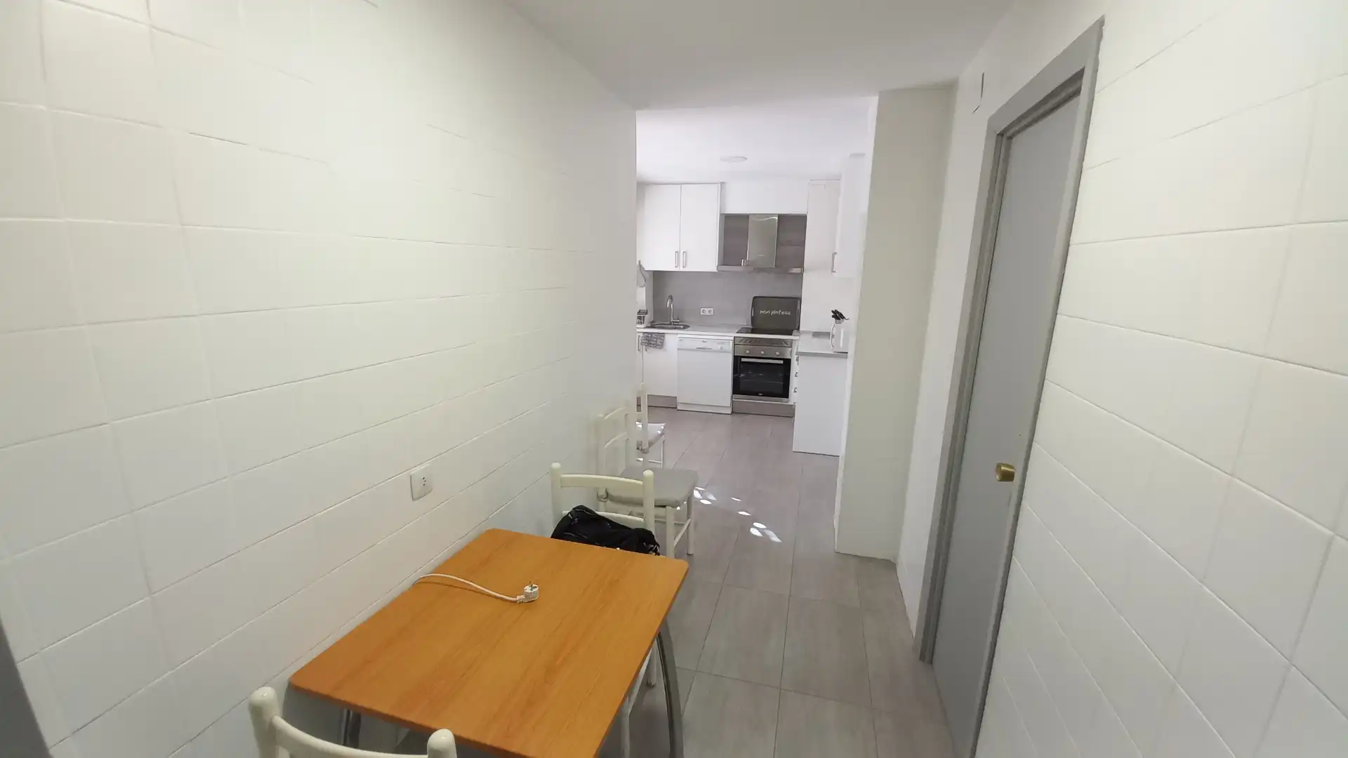 Cocina de Piso de alquiler en Albacete con Calefacción, Amueblado y Balcón