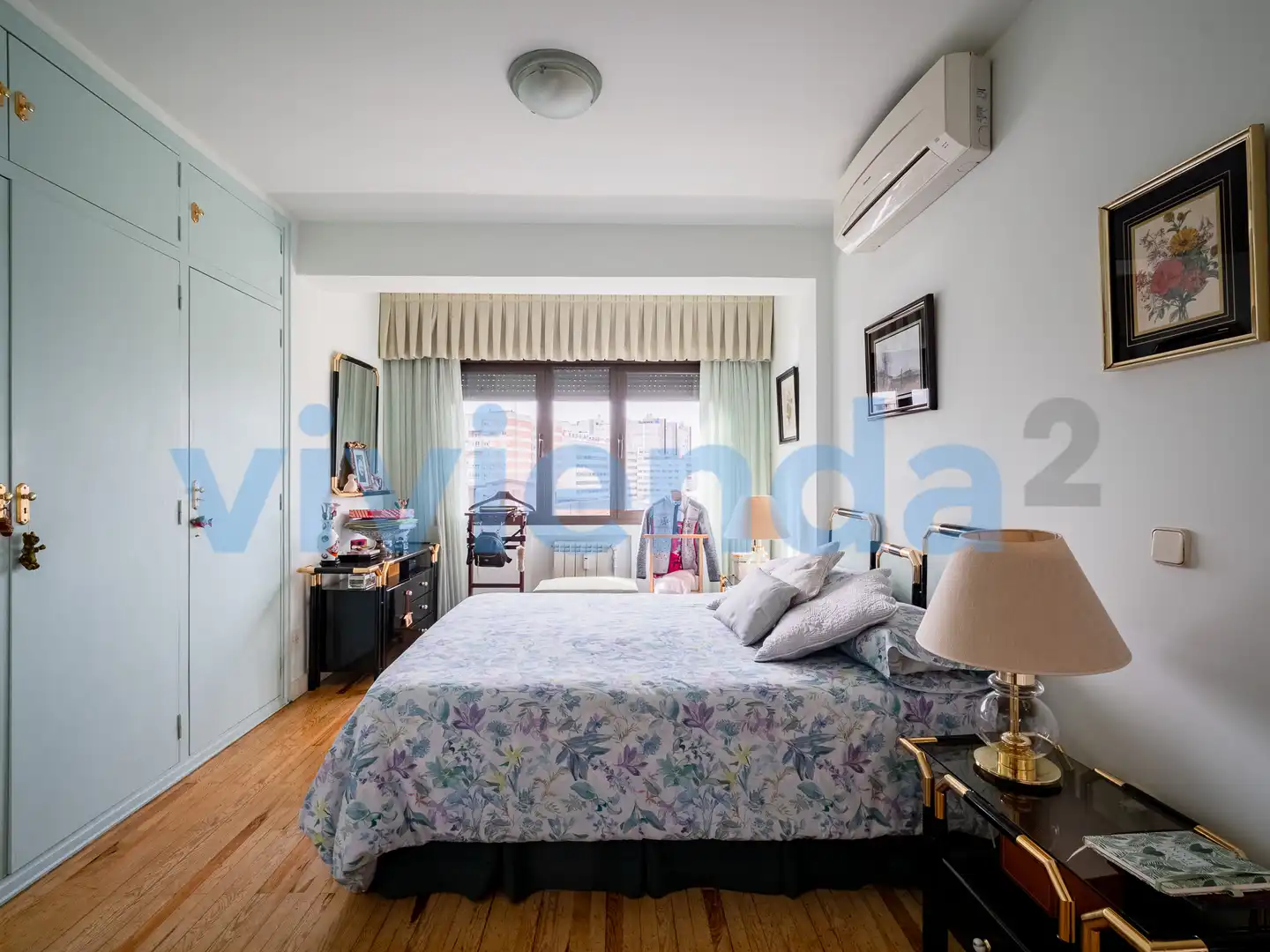 Bedroom of Flat for sale in Madrid  with Air Conditioner, Heating and Terrace