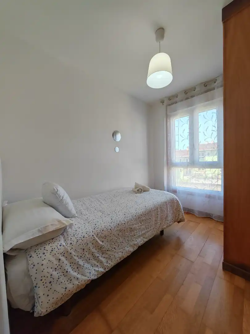 Bedroom of Apartments for rent in Fisterra  with Furnished, Oven and Washing machine