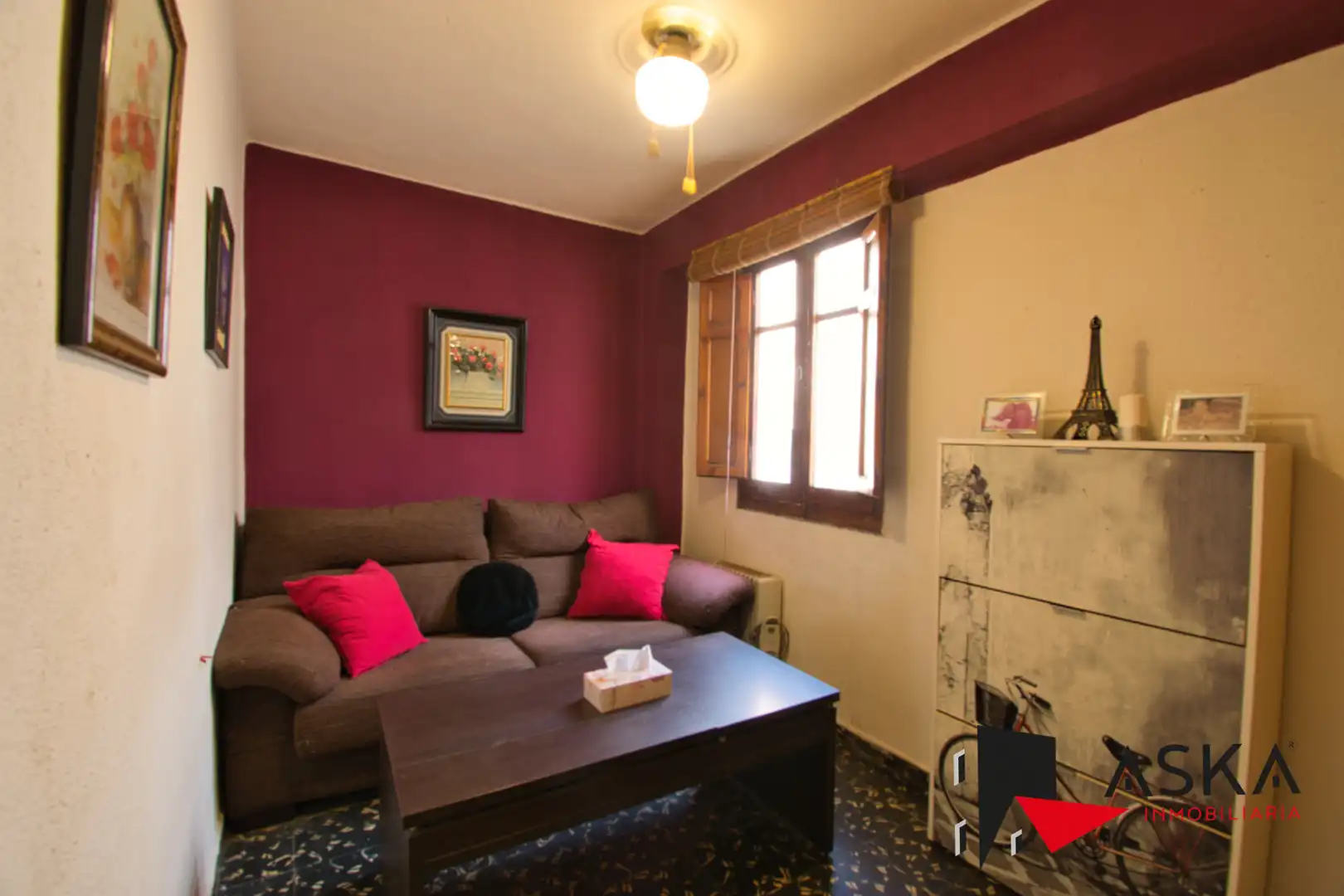Sala de estar de Ático en venta en Valencia con Aire acondicionado, Terraza y Amueblado