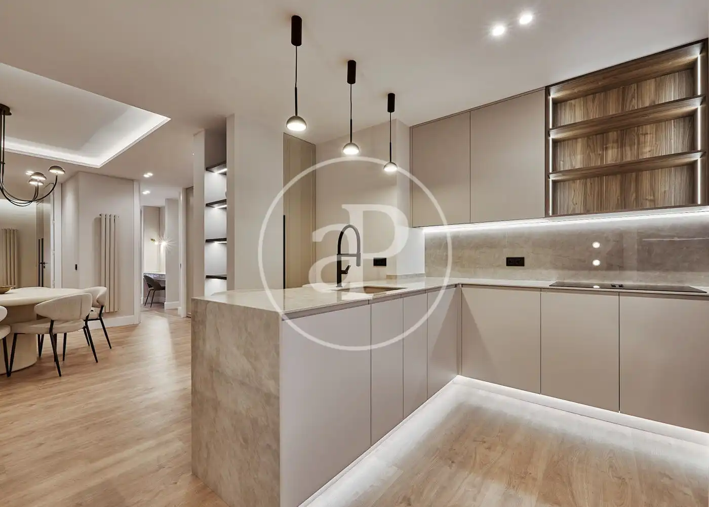 Cocina de Piso en venta en Madrid con Aire acondicionado, Calefacción y Terraza