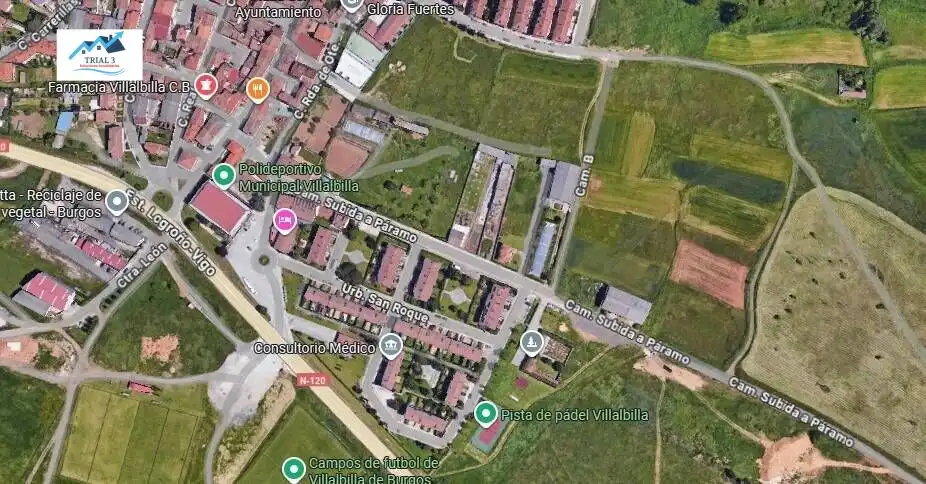 Exterior view of Houses for sale in Burgos  with Private garden
