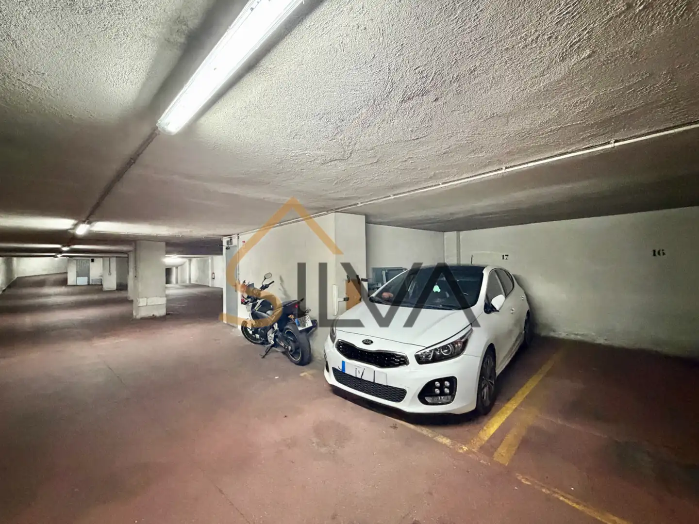Parking of Flat for sale in Lugo  with Heating, Parquet flooring and Storage room