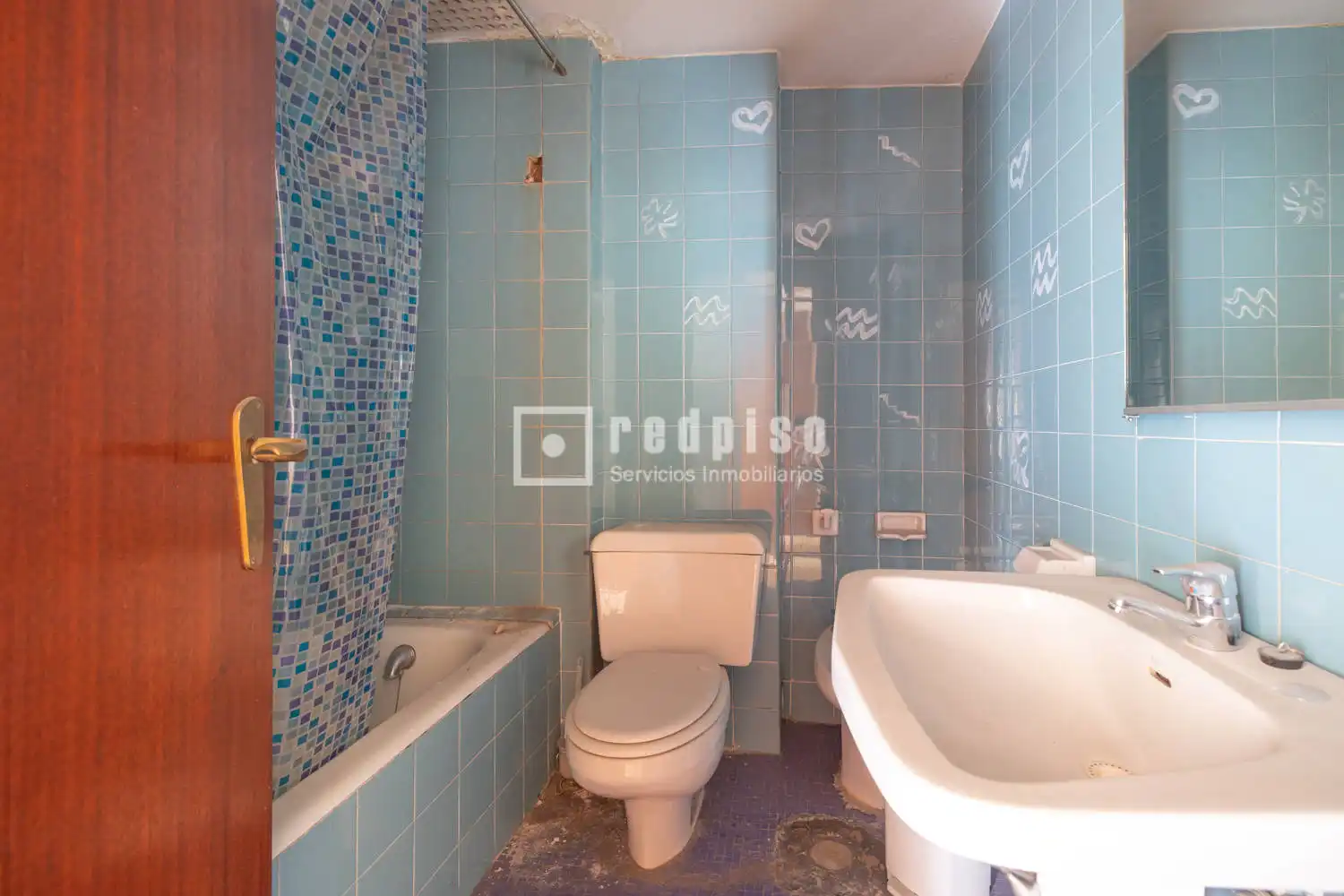 Badezimmer von Wohnung zum Verkauf in Madrid mit Heizung, Terrasse und Abstellraum