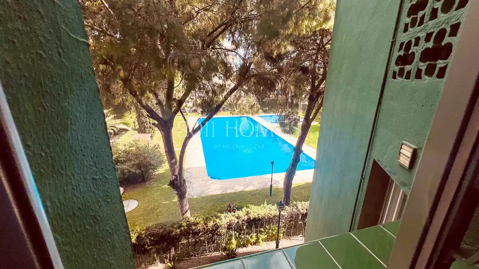 Garden of Flat for sale in Málaga  with Air Conditioner, Private garden and Balcony