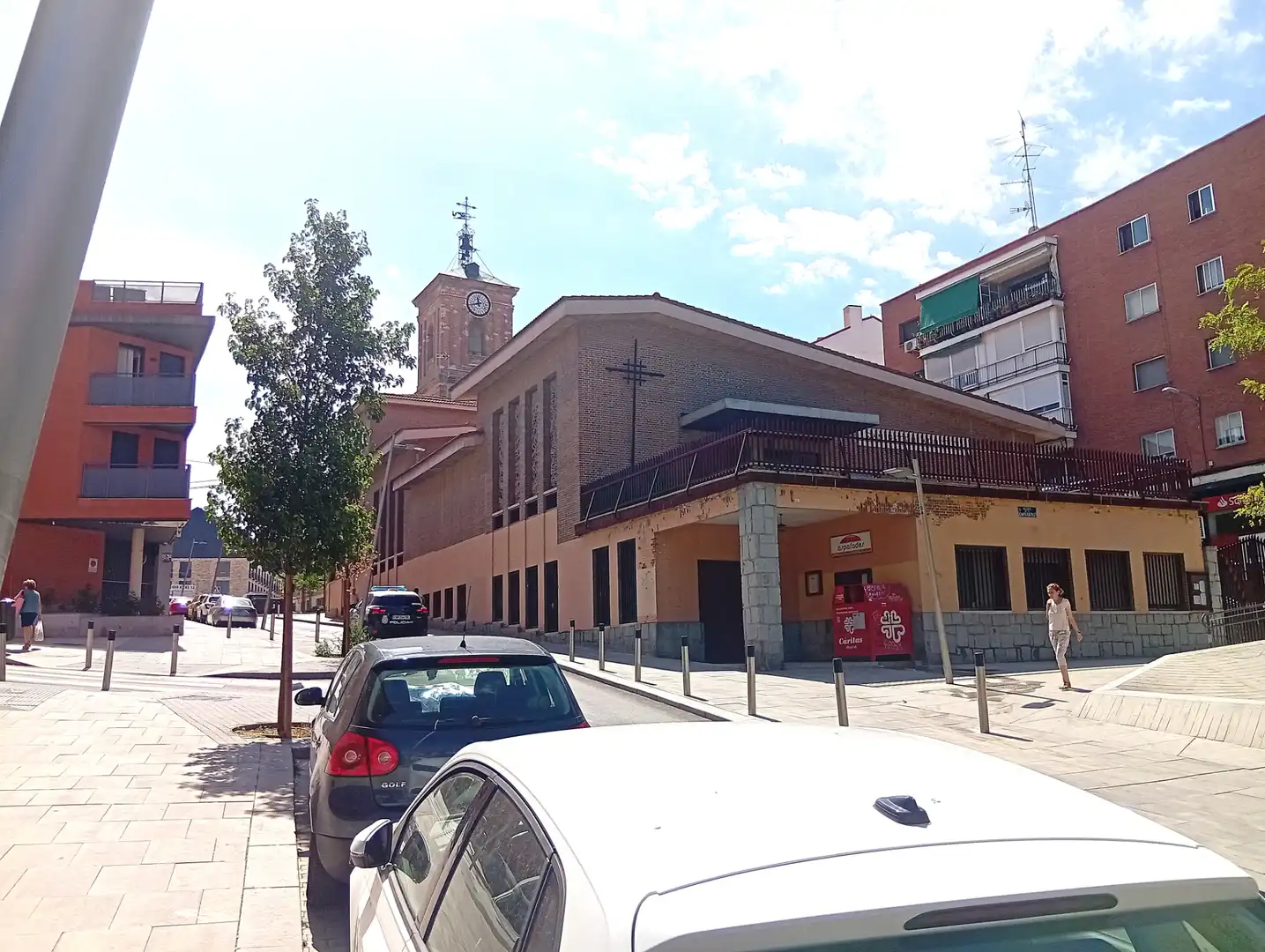 Exterior view of Flat for sale in Madrid  with Air Conditioner, Heating and Parquet flooring