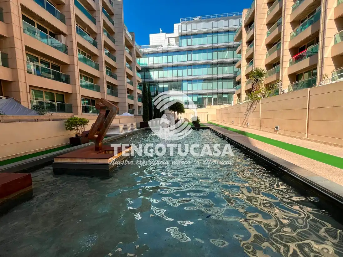 Swimming pool of Flat for rent in Madrid  with Air Conditioner