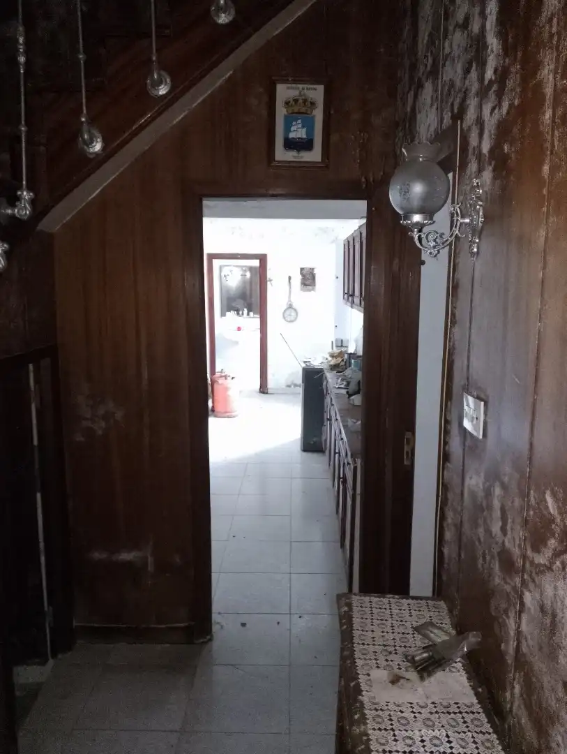 Cocina de Casa adosada en venta en Ribeira con Jardín privado, Terraza y Amueblado
