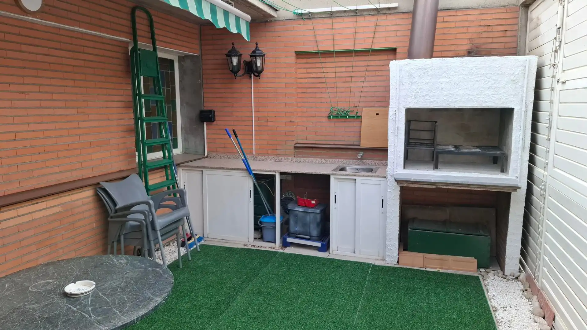 Garten von Dachboden zum Verkauf in Madrid mit Klimaanlage, Heizung und Parkett
