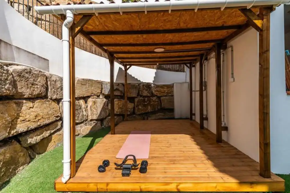 Terrassa de Planta baixa en venda en Benahavís amb Aire condicionat, Terrassa i Piscina