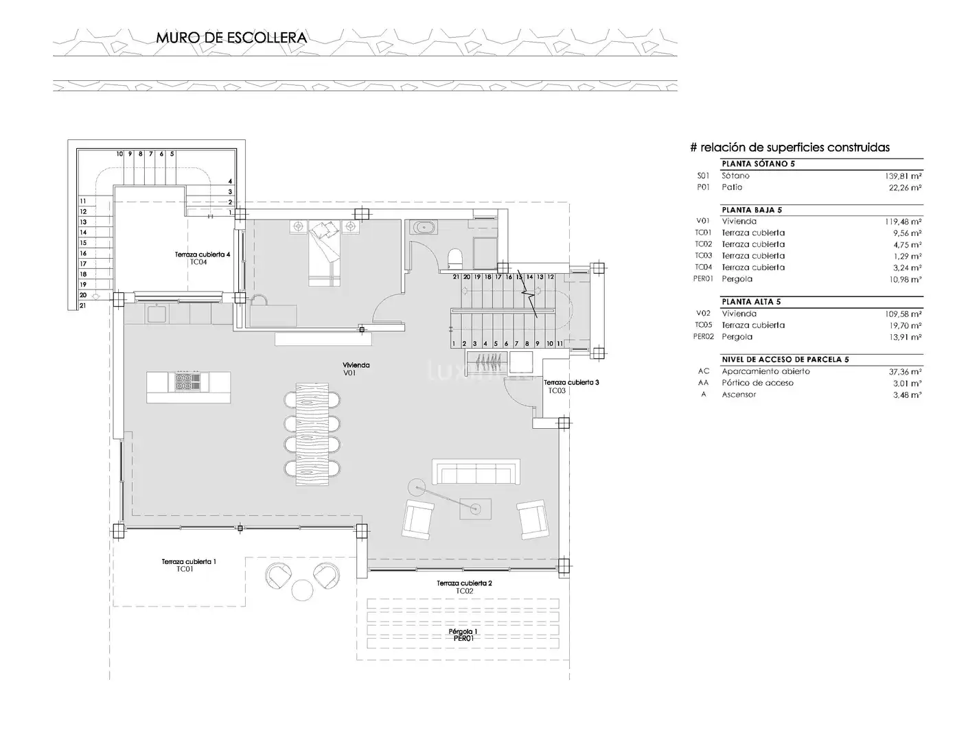 Villa mit Terrasse zum Verkauf in Golf Bahía, imagen 77