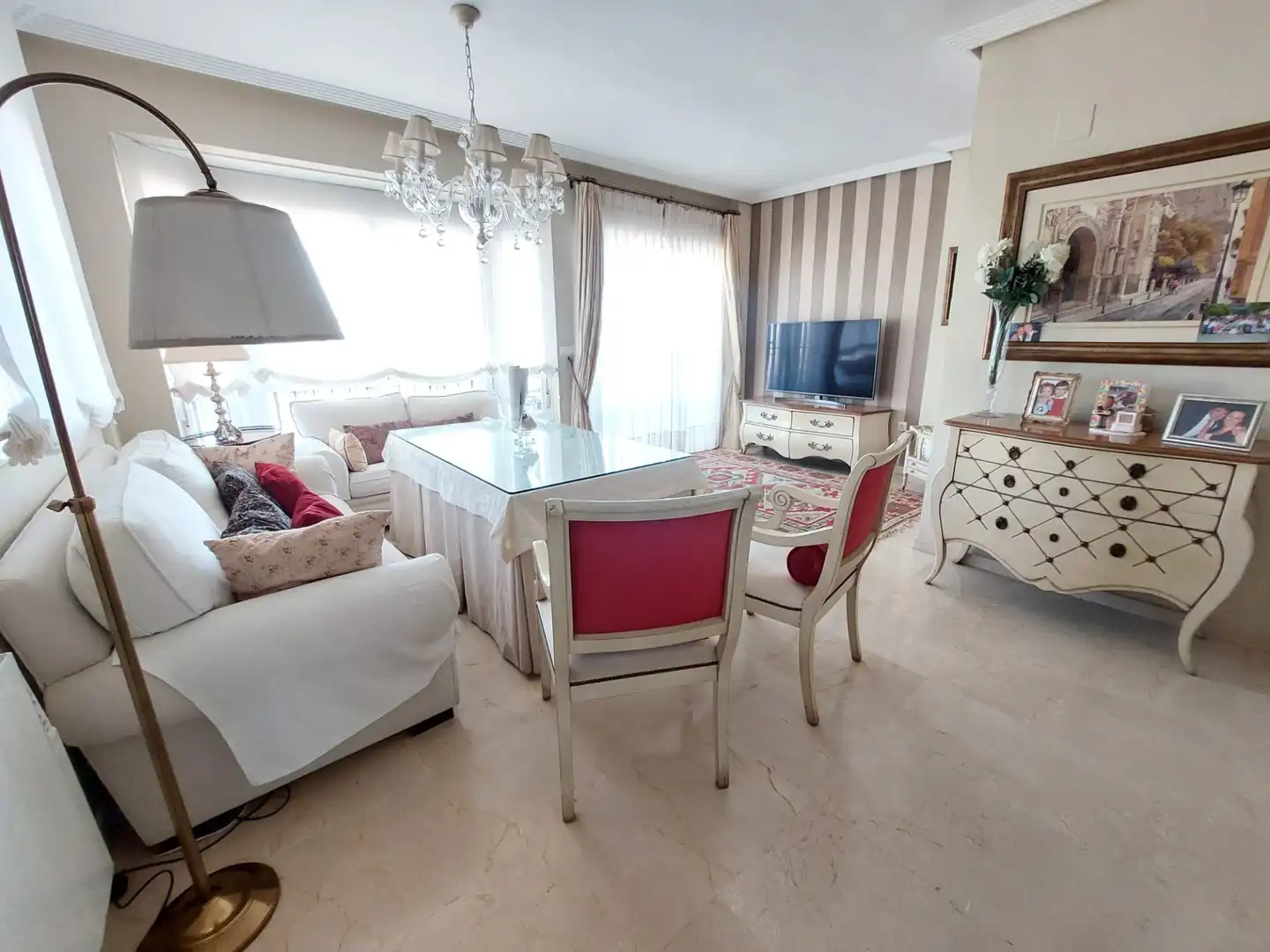 Living room of Detached homes for sale in Córdoba  with Air Conditioner, Heating and Terrace
