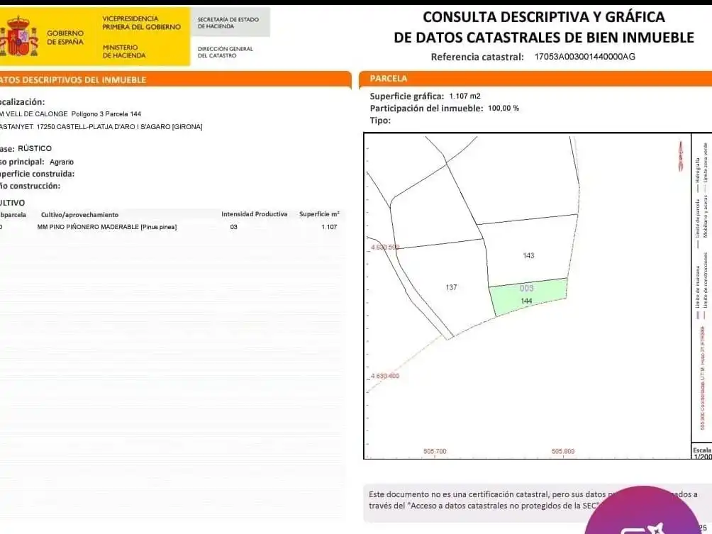Rural land for sale in Carrer Migjorn 5