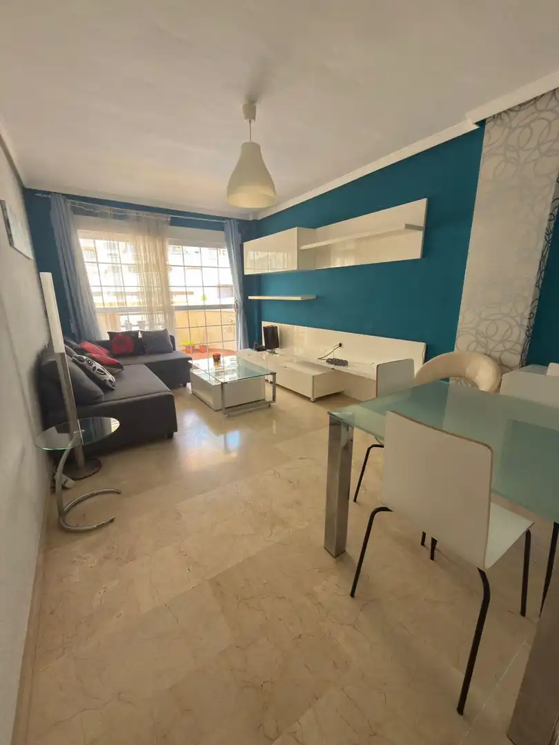 Living room of Apartments for rent in Benalmádena  with Air Conditioner, Terrace and Storage room