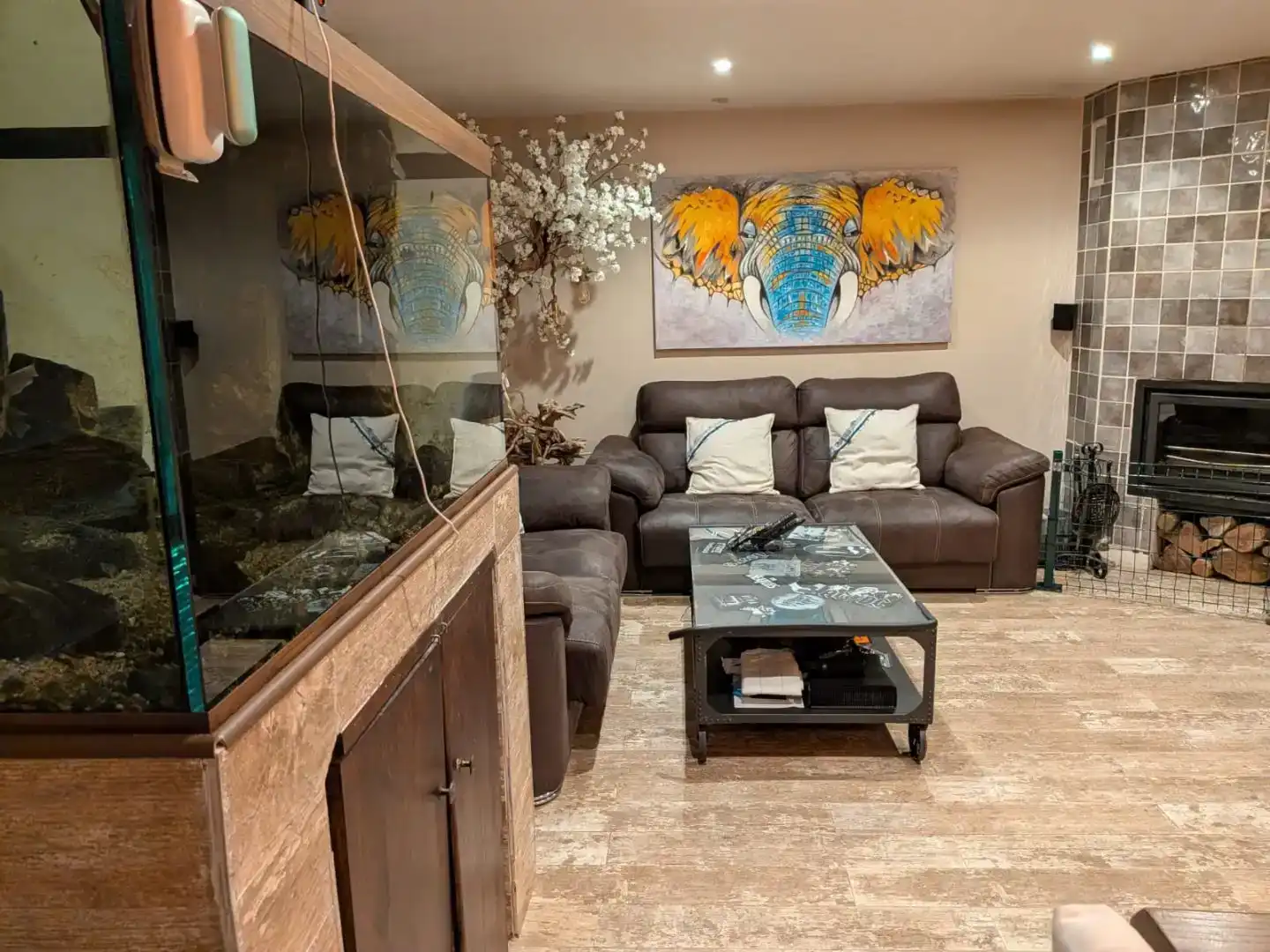 Sala d'estar de Pis en venda en Mejorada del Campo amb Aire condicionat i Piscina