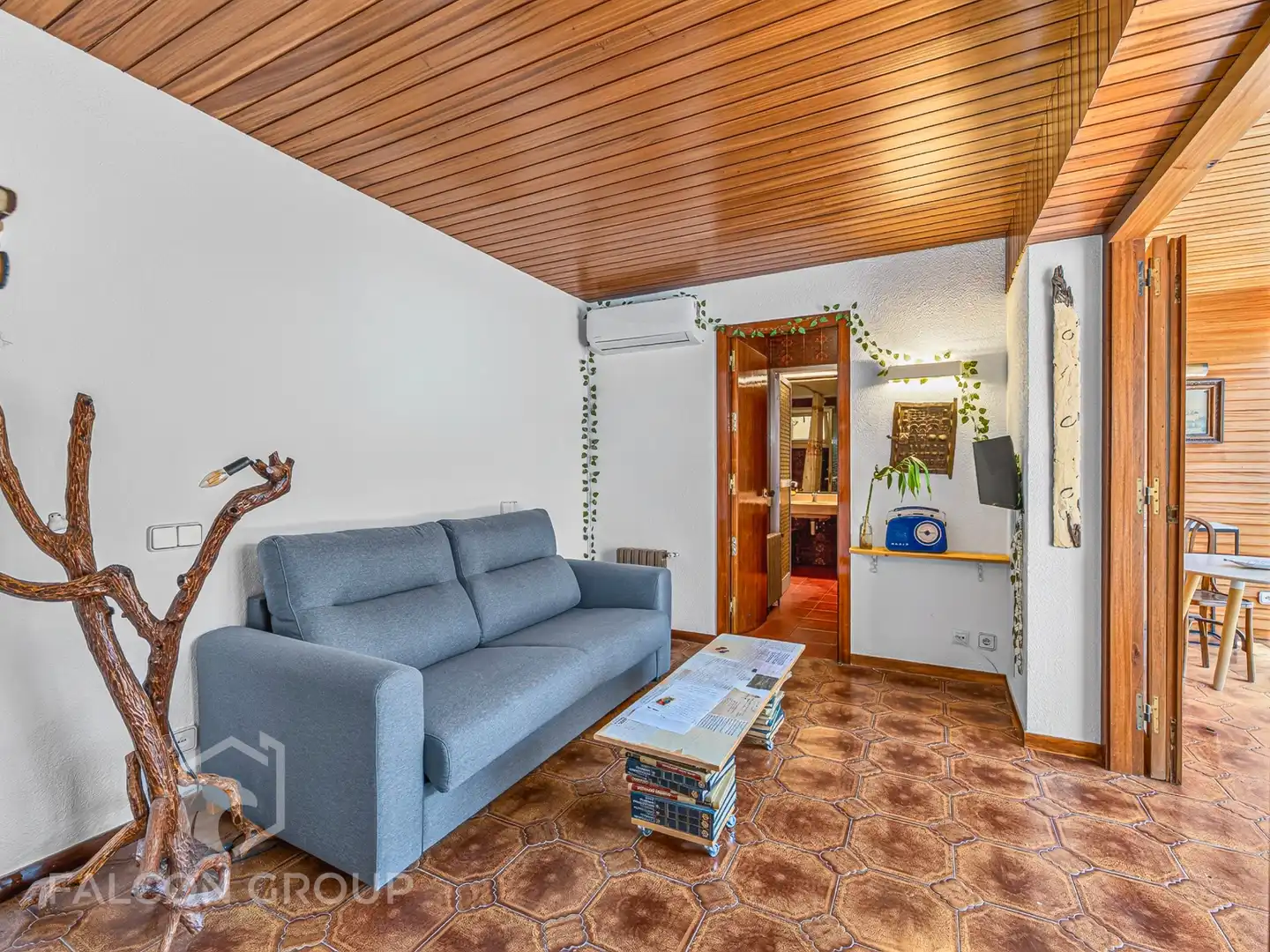 Sala d'estar de Casa adosada en venda en L'Arboç amb Aire condicionat, Calefacció i Terrassa