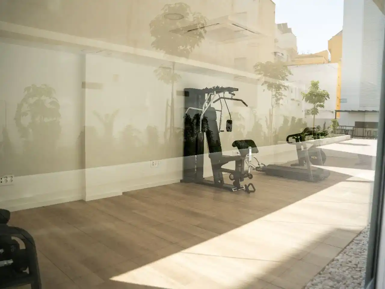 Terrassa de Apartament de lloguer en Fuengirola amb Aire condicionat, Piscina i Balcó