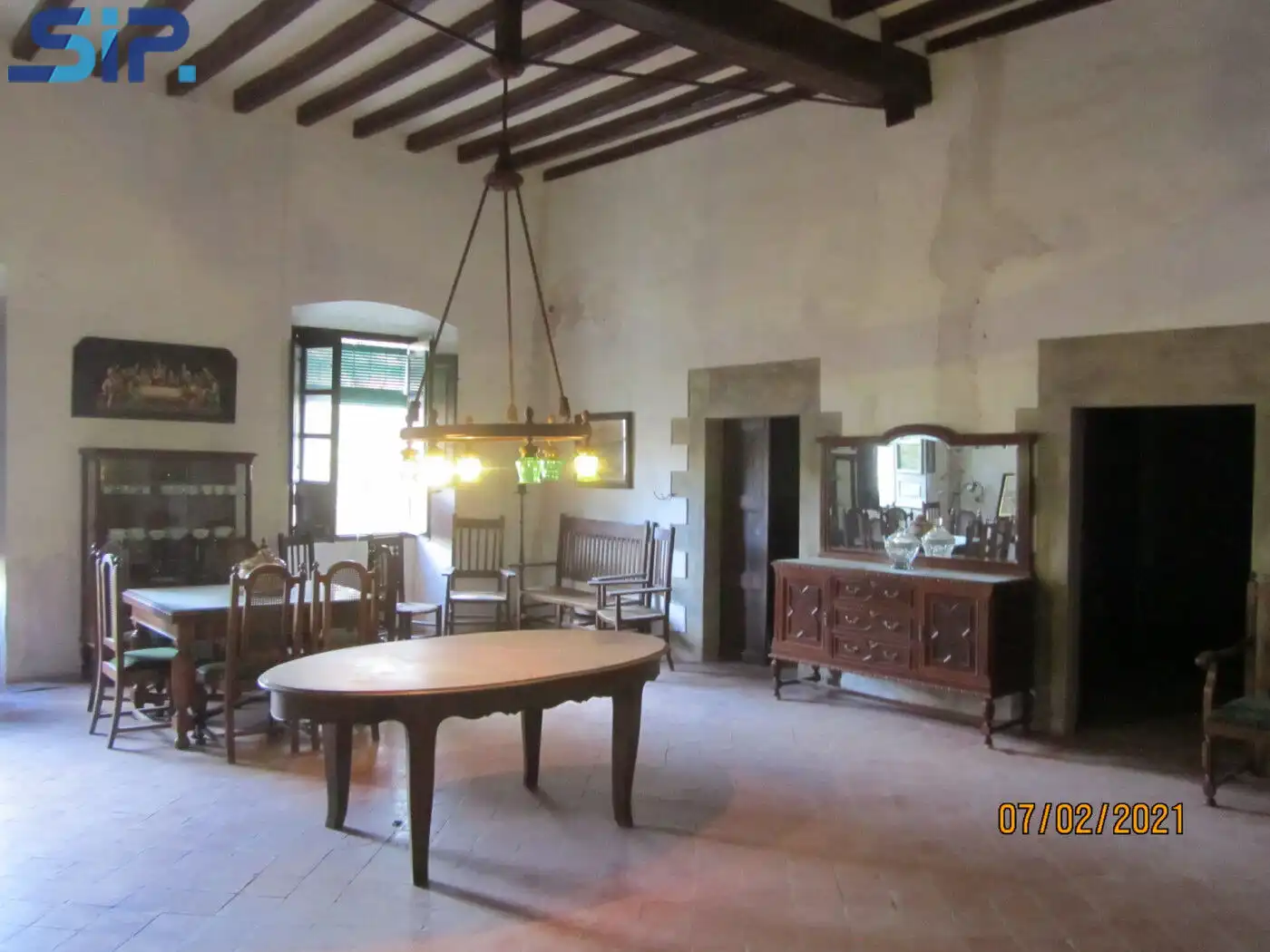 Menjador de Finca rústica en venda en Pontons