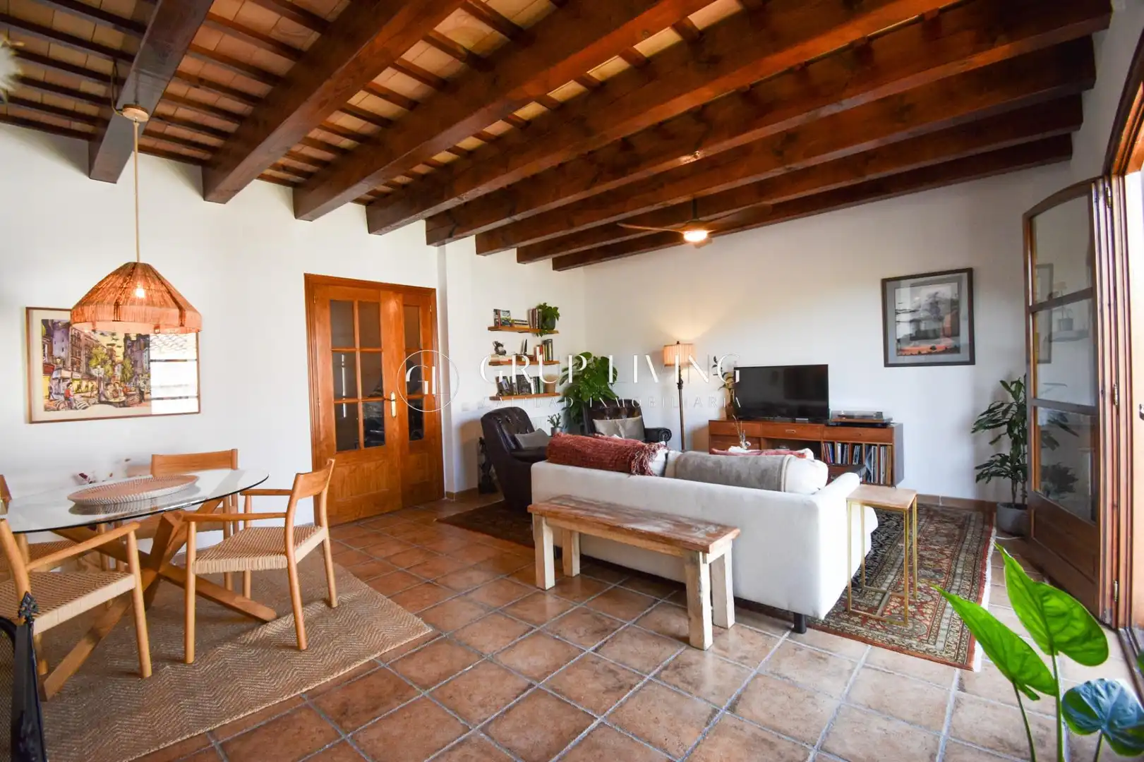 Sala d'estar de Casa o xalet de lloguer en Sant Pere de Ribes amb Jardí privat i Terrassa