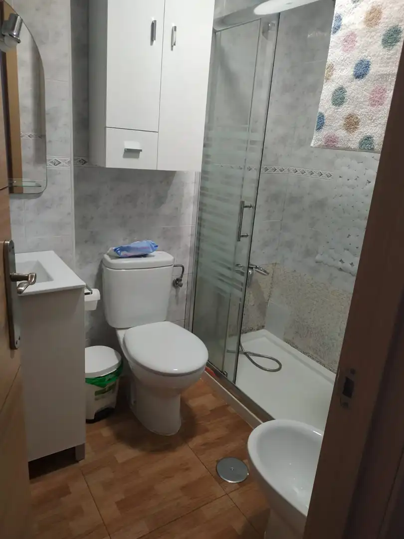 Baño de Apartamento de alquiler en Algeciras con Amueblado y Piscina comunitaria