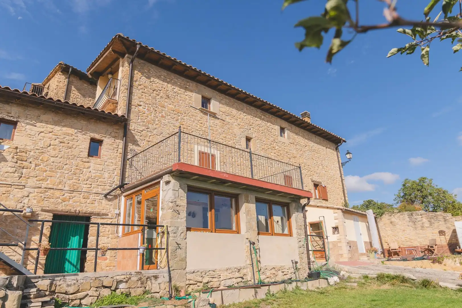 Vista exterior de Finca rústica en venta en Eslava con Jardín privado, Terraza y Trastero