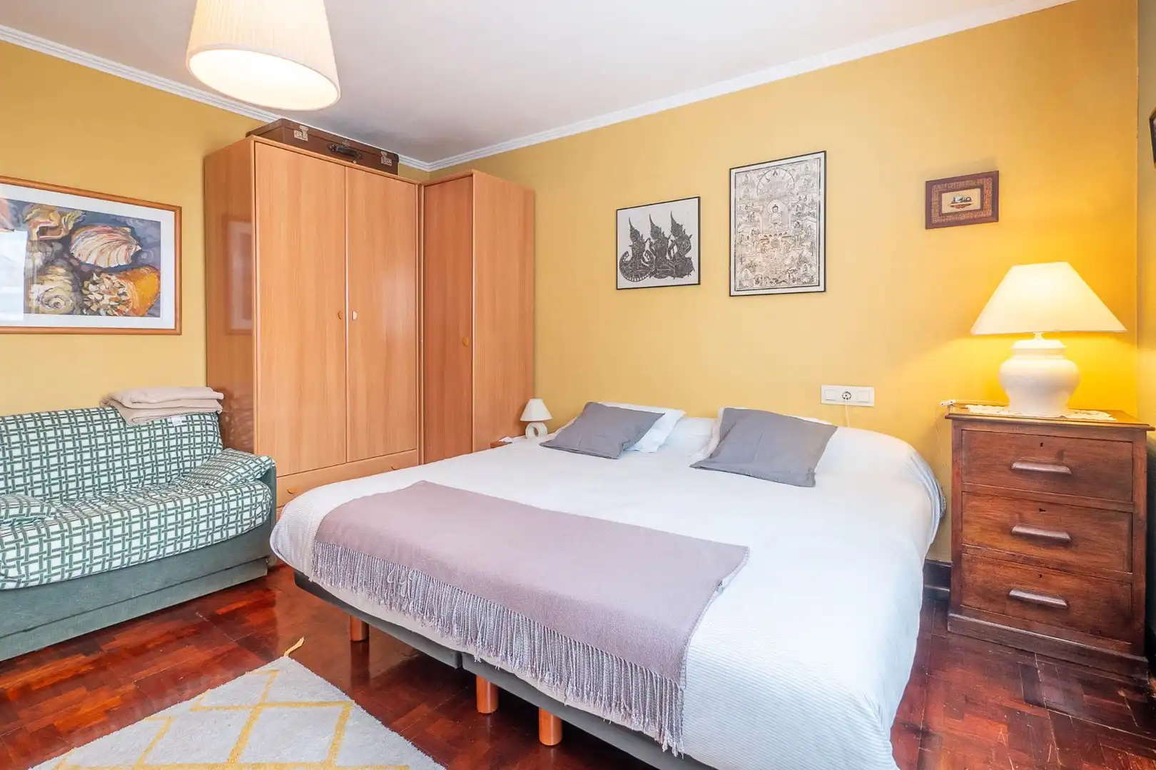 Bedroom of Houses for sale in Donostia - San Sebastián   with Heating, Private garden and Terrace