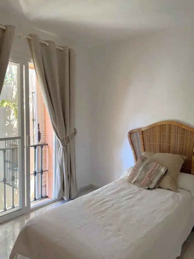 Terrassa de Apartament de lloguer en Sotogrande amb Aire condicionat, Calefacció i Terrassa