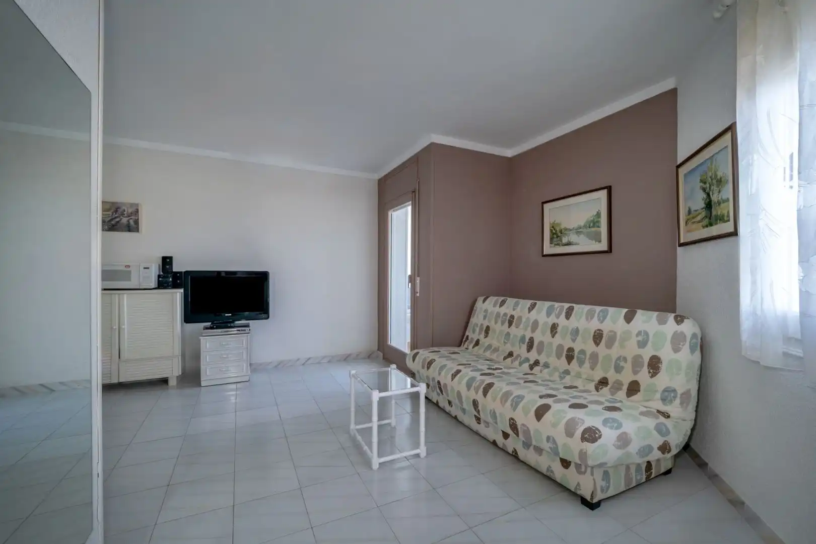 Sala de estar de Piso en venta en Empuriabrava con Piscina