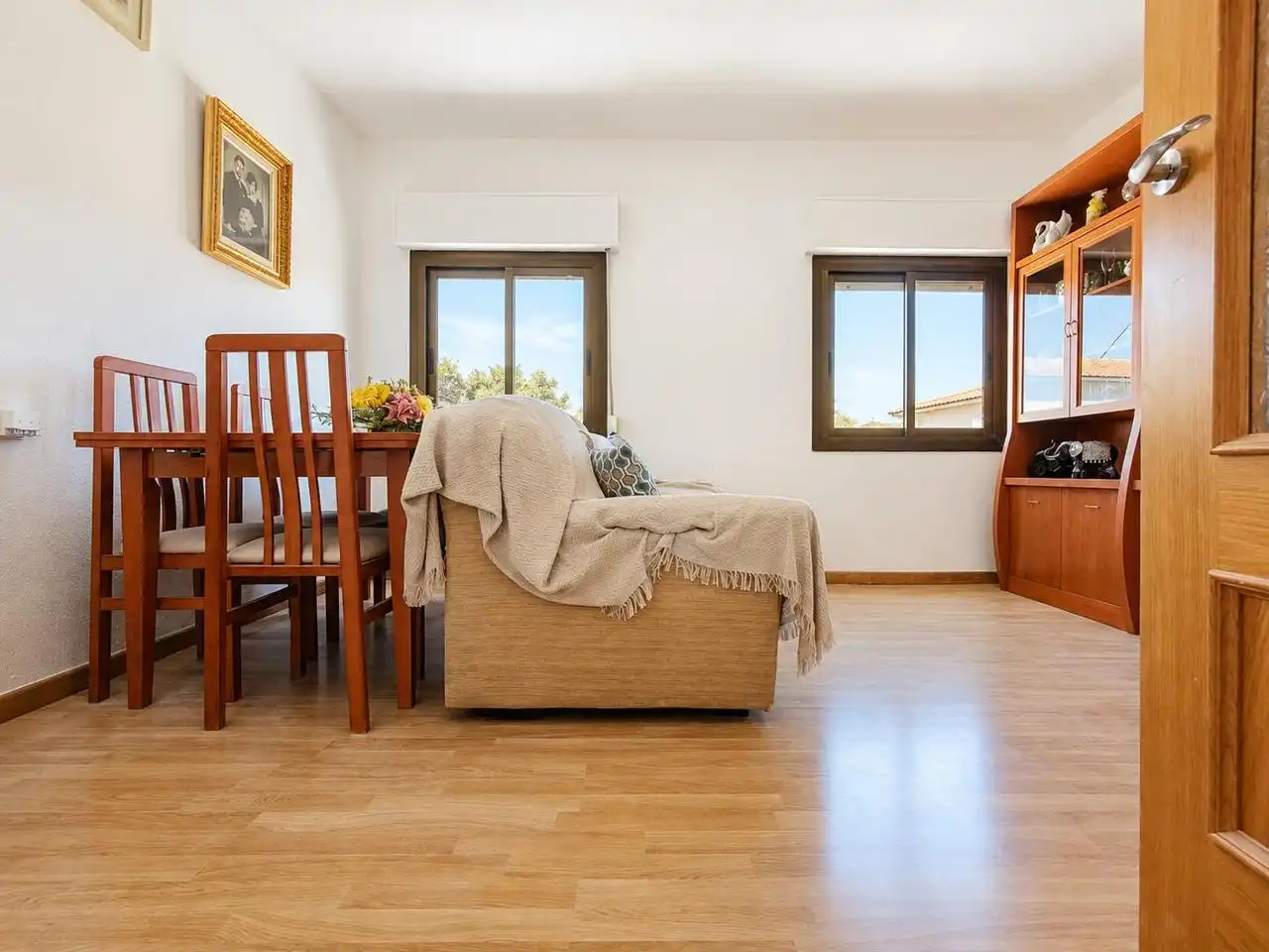 Sala de estar de Piso en venta en Ibi con Terraza