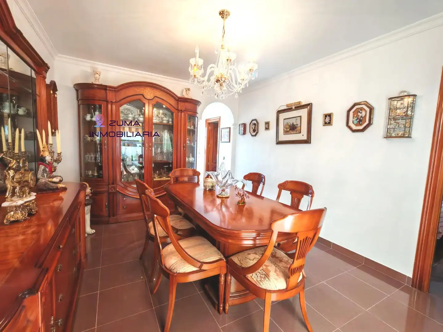 Comedor de Casa adosada en venta en Málaga con Aire acondicionado, Calefacción y Terraza