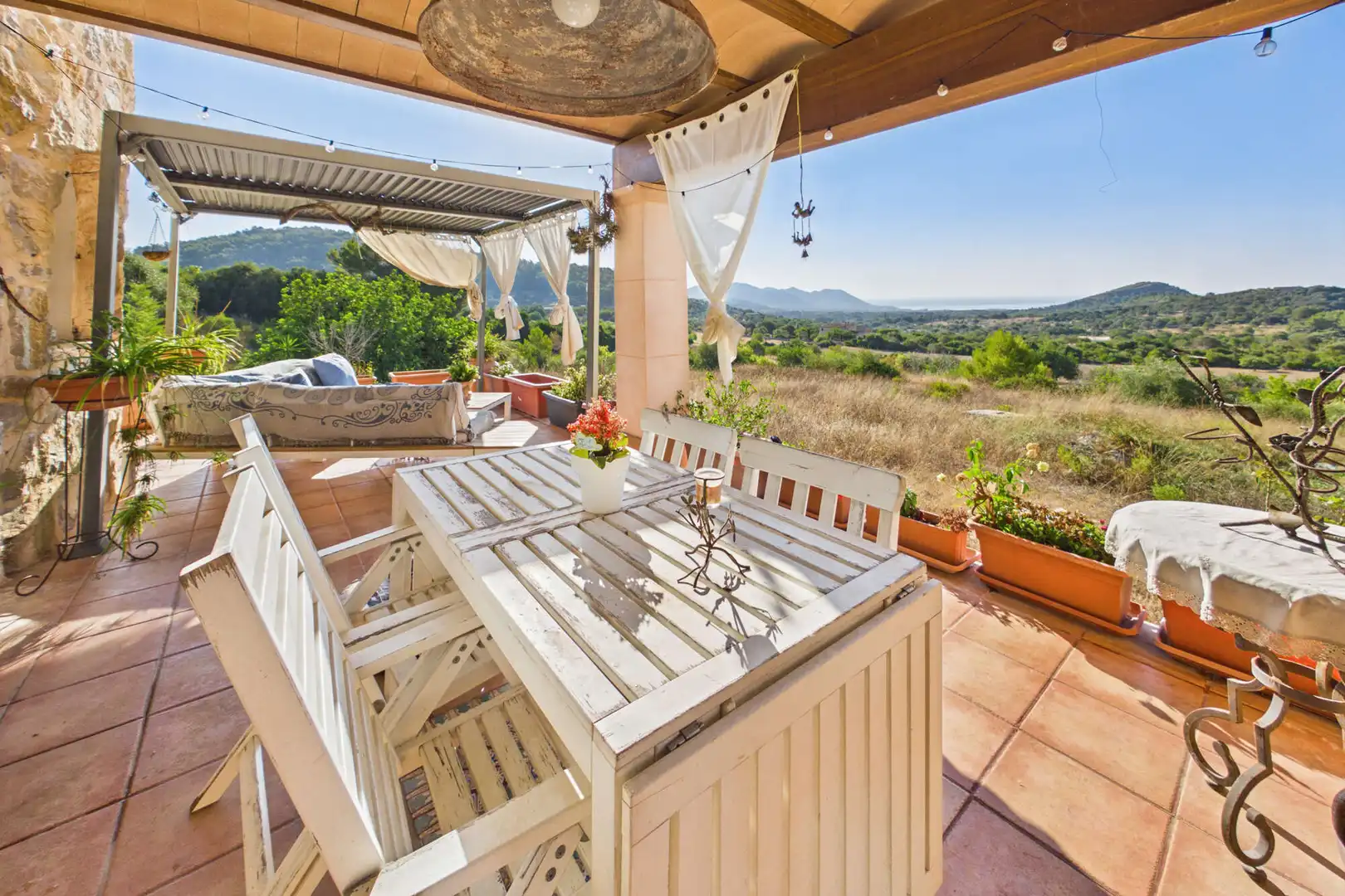 Terrace of Country homes for sale in Son Servera  with Terrace
