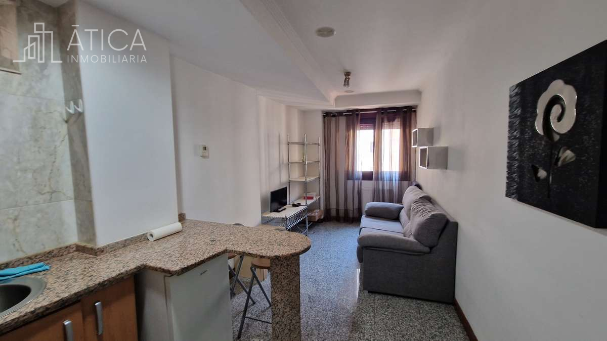 Sala d'estar de Apartament en venda en Salamanca Capital amb Calefacció i Moblat