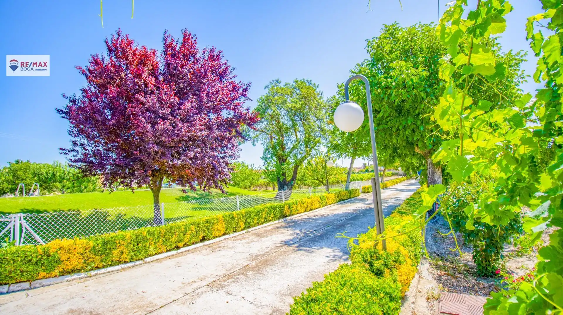 Vista exterior de Casa o xalet en venda en Oyón-Oion amb Aire condicionat, Jardí privat i Parquet