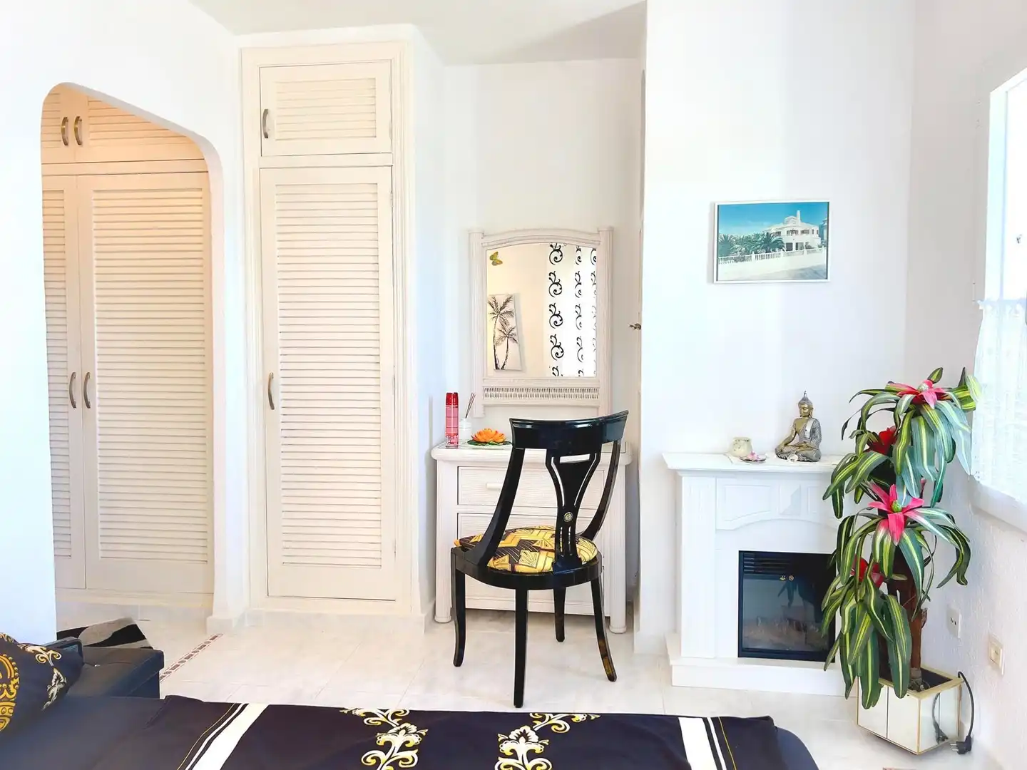 Schlafzimmer von Haus oder Chalet zum Verkauf in La Manga del Mar Menor mit Klimaanlage, Heizung und Privatgarten