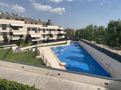 Swimming pool of Flat to rent in Colmenar Viejo  with Air Conditioner and Terrace