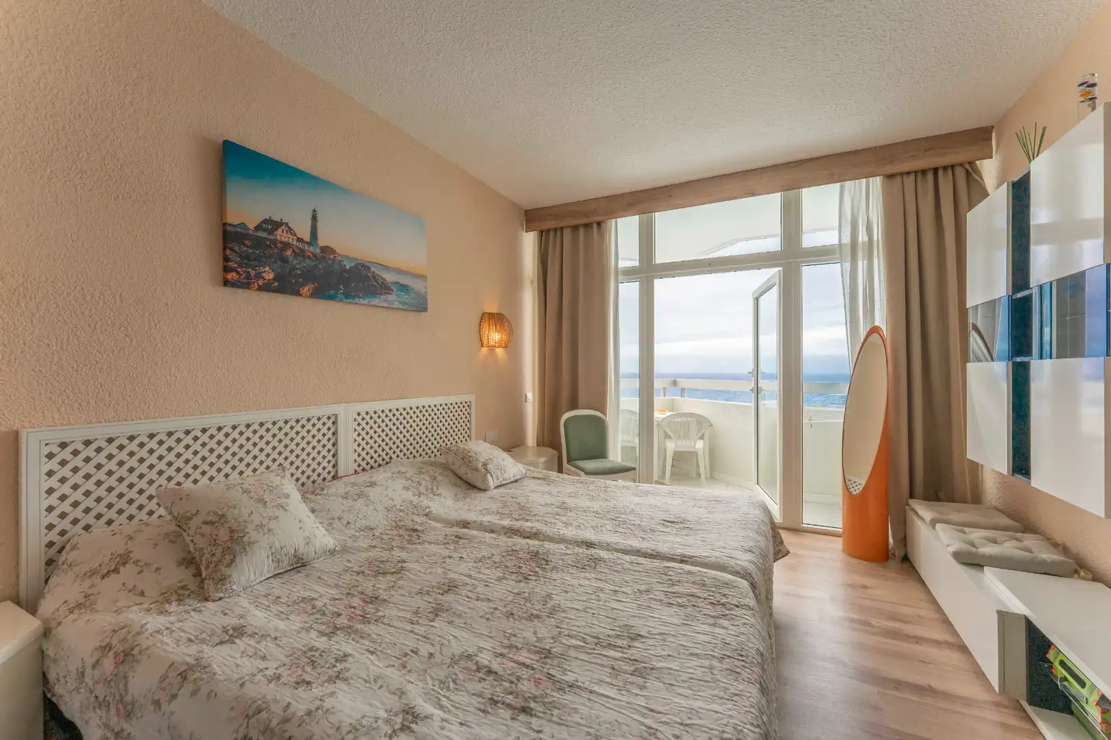 Schlafzimmer von Wohnung zum Verkauf in Los Realejos mit Möbliert, Balkon und Gemeinschaftspool