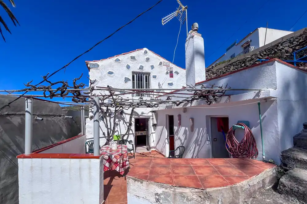 Vista exterior de Finca rústica en venta en Vallehermoso con Terraza