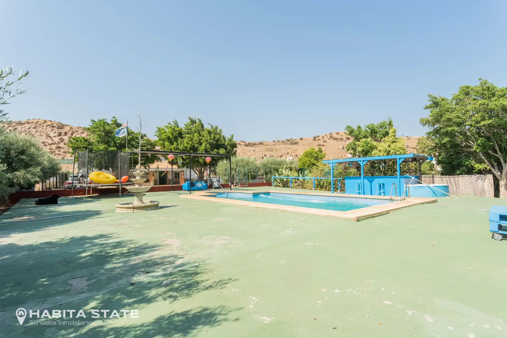 Piscina de Casa o xalet en venda en Gádor amb Aire condicionat, Jardí privat i Piscina